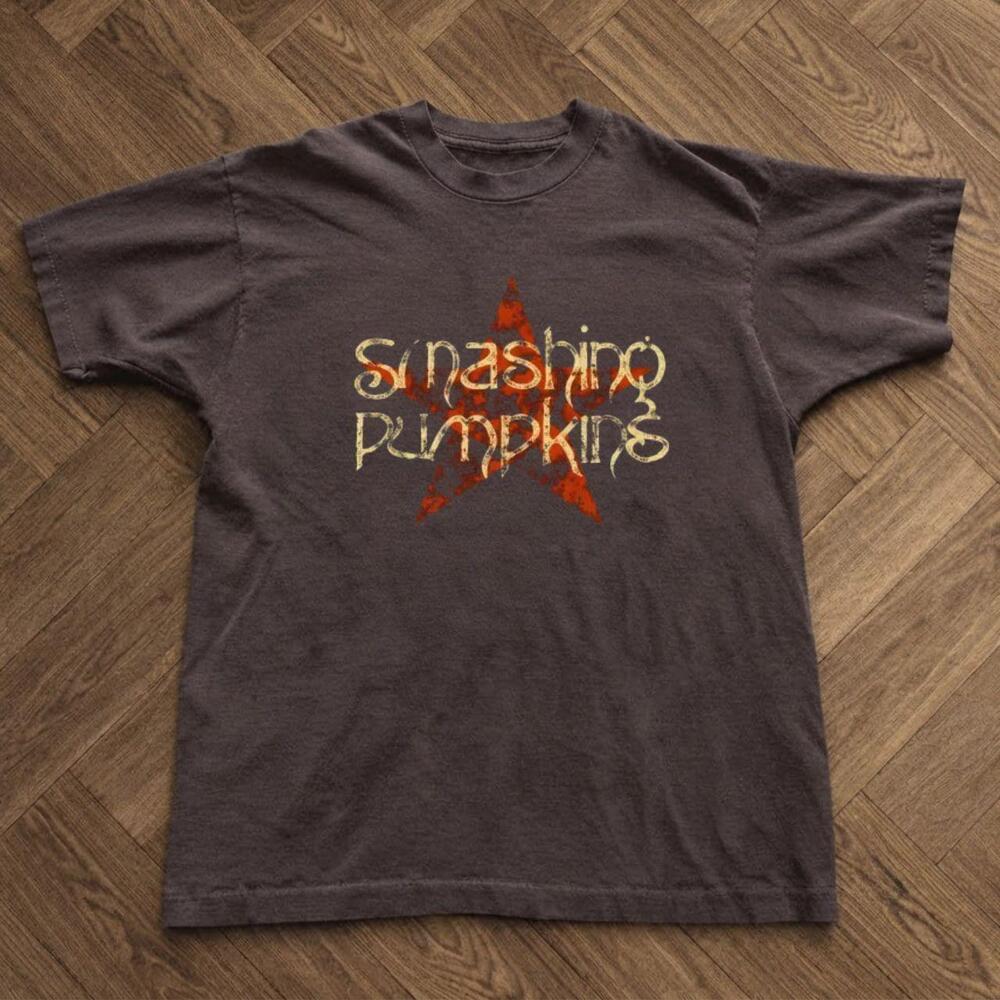 Smashing Pumpkins Band T-shirt Retro Rock Graphic Tee